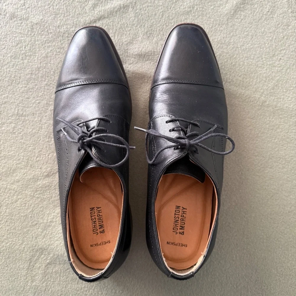 Johnston‎ Murphy Men's McClain Cap-Toe Oxfords Size 11